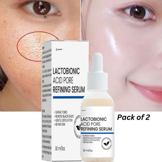 Lactobionic Acid Pore Refining Serum 30ML (Pack of 2)